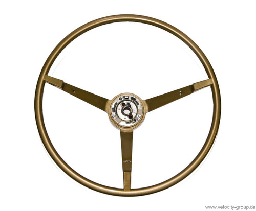1967 Ford Mustang Lenkrad - 3-Speichen - Original - Ivy Gold