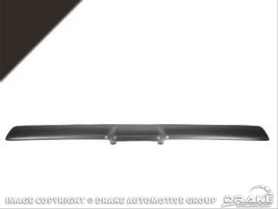 71-73 Ford Mustang (Convertible/Fastback/Hardtop) Armaturenbrett - Scott Drake - Reproduktion - Schwarz