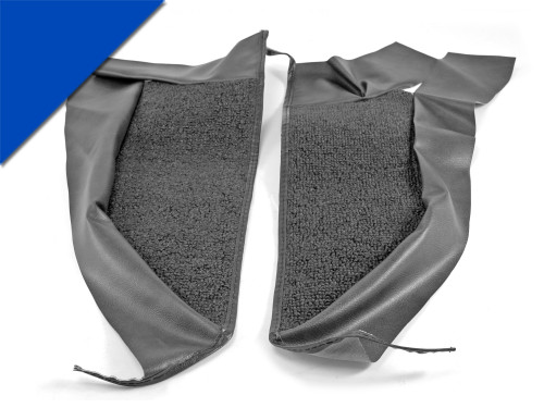 65-66 Ford Mustang (Convertible) Fußraumverkleidung - Teppich - Hellblau