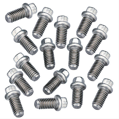 64-73 Ford Mustang Schraube Fächerkrümmer - Edelstahl - 3/4 " - Sechskant - Set