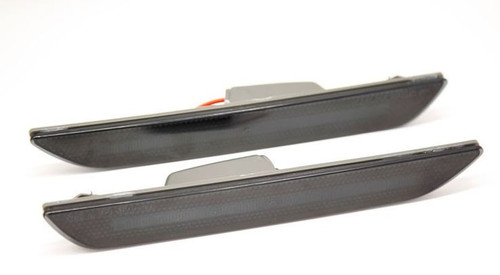 15-23 Ford Mustang Set Seitenmarkierungsleuchten - Hinten LED EU-Modell Schwarz Hinten Links und Rechts