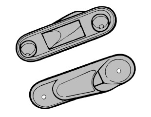 64-66 Ford Mustang Stopfen Unterboden - Pair