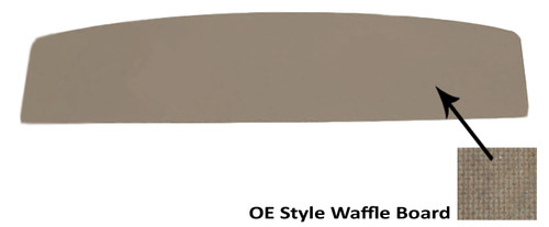 64-68 Ford Mustang (Hardtop) Hutablage - ohne Bezug - original "Waffle Board"
