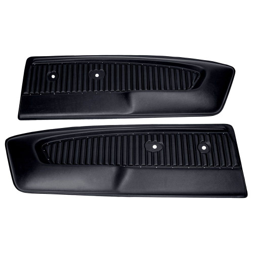 64-66 Ford Mustang Set Türverkleidung - Pony - Schwarz Links und Rechts