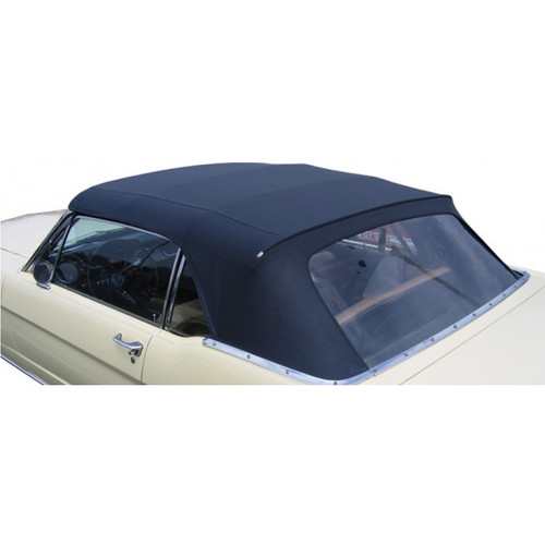 64-66 Ford Mustang (Convertible) Cabrioverdeck - Schwarz