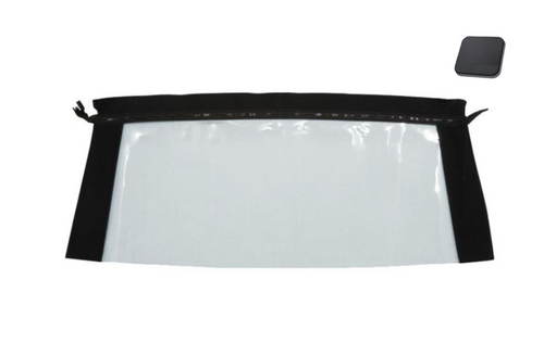 64-66 Ford Mustang (Convertible) Scheibe Cabrioverdeck - Schwarz - Pinpoint Vinyl