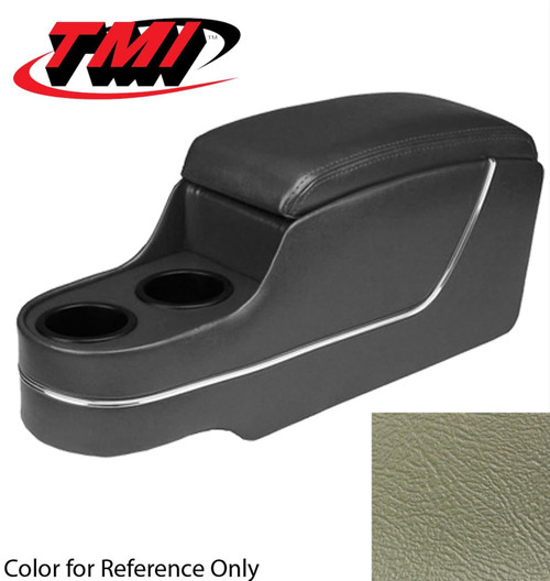 65-73 Ford Mustang (Fastback/Hardtop) Mittelkonsole - Deluxe Pony Style - Ivy Gold - Sierra - ohne orig. Konsole