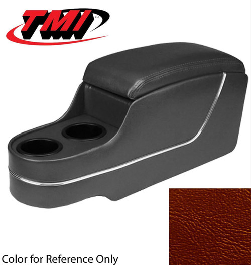 65-73 Ford Mustang (Convertible) Mittelkonsole - Deluxe Pony Style - Emberglow - ohne original Konsole