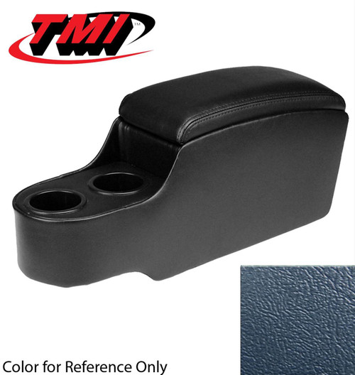 65-67 Ford Mustang Mittelkonsole - Classic Standard Konsole - Blau - Sierra Struktur - mit original Konsole