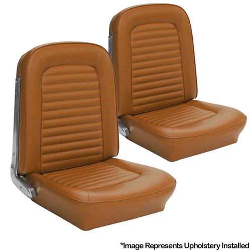 64-65 Ford Mustang Sitzbezüge - Standard - Palomino - Vorne
