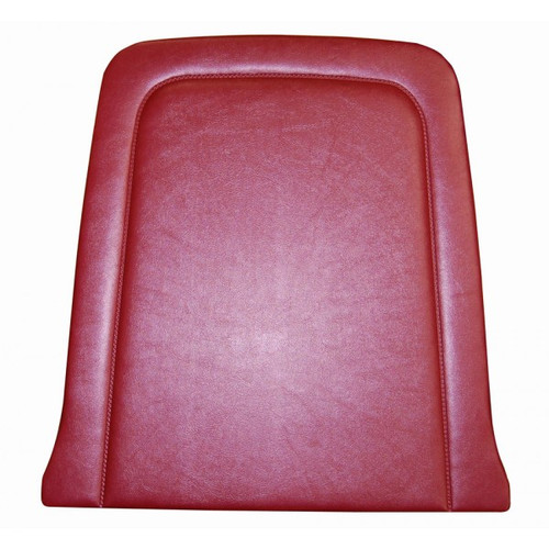 64-65 Ford Mustang Panel Rückseite Sitz - Deluxe - Ohne Tasche - Rot