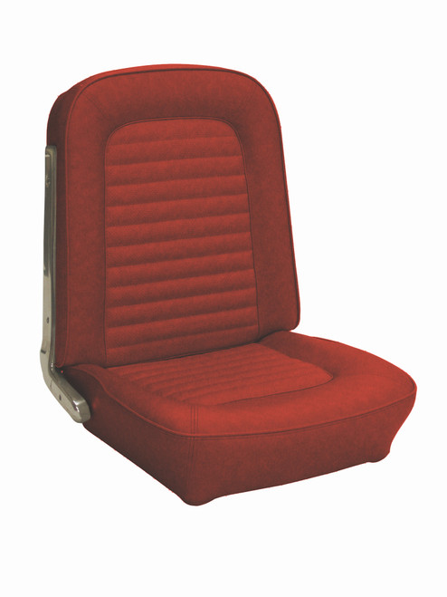1966 Ford Mustang Sitzbezüge - Standard - Rot Metallic - Vorne