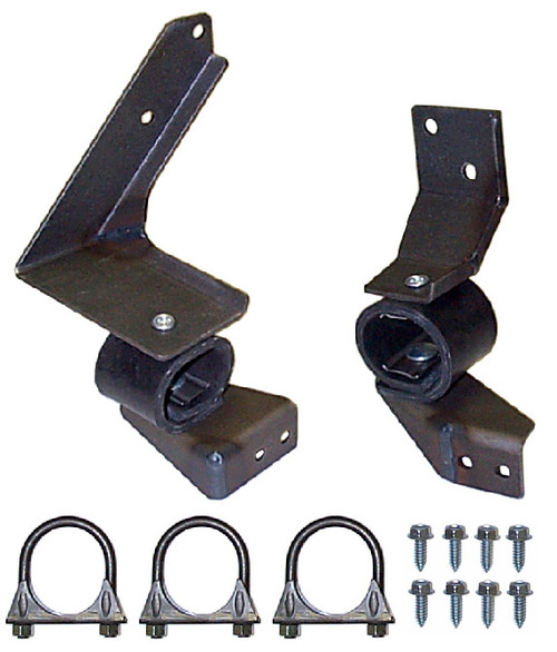 35232467-1967-Ford-Mustang-200-Komplettset-Auspuffhalterung-Einflutig-1-34-1