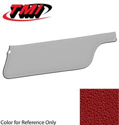 67-68 Ford Mustang (Fastback/Hardtop) Sonnenblenden Set - Hellrot