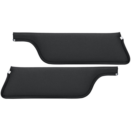 67-68 Ford Mustang (Fastback/Hardtop) Sonnenblenden Set - Carbon-Look - Schwarz