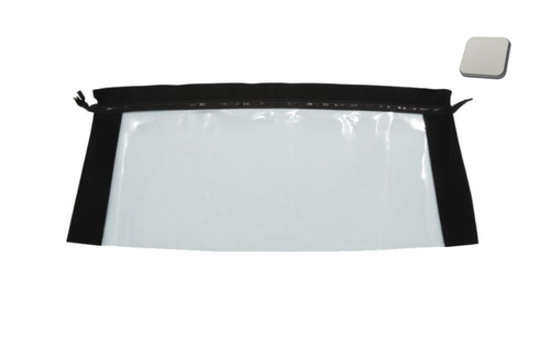 67-70 Ford Mustang Scheibe Cabrioverdeck - Oxford Weiss - Pinpoint Vinyl