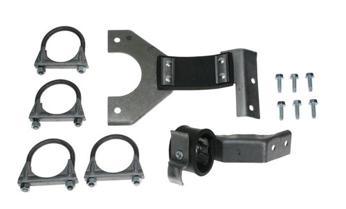 68-70 Ford Mustang Komplettset Auspuffhalterung - Einflutig - 2 1/4 "