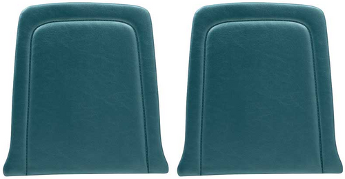 1967 Ford Mustang Panel Rückseite Sitz - Deluxe - Turquoise