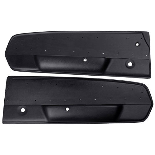 1967 Ford Mustang Set Türverkleidung - Deluxe - Schwarz Links und Rechts