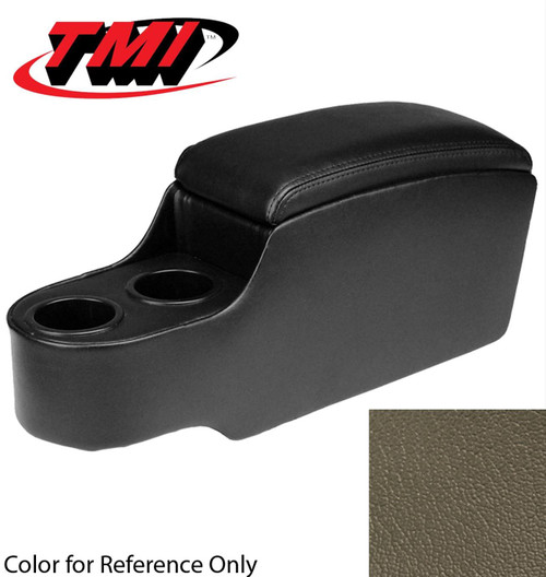 65-73 Ford Mustang (Fastback/Hardtop) Mittelkonsole - Deluxe Pony Style - Nugget Gold - Corinthian Struktur - ohne original Konsole