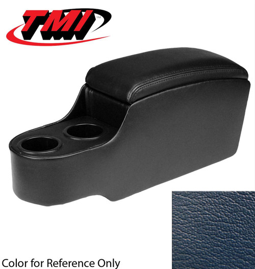 65-73 Ford Mustang (Fastback/Hardtop) Mittelkonsole - Standard Classic - Blau - Corinthian Struktur - ohne original Konsole