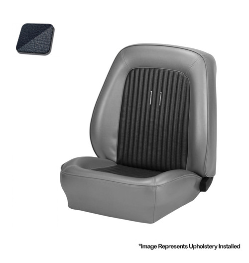 1969 Ford Mustang (Hardtop) Sitzbezüge - Standard Sport - Dunkelblau - Vorne und hinten