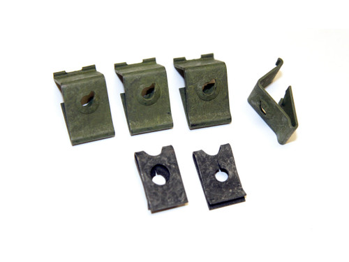 64-66 Ford Mustang Klammer Instrumentenblende