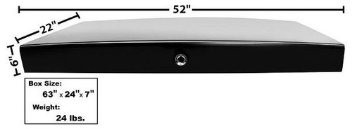 71-73 Ford Mustang (Convertible/Hardtop) Kofferraumdeckel - Standard