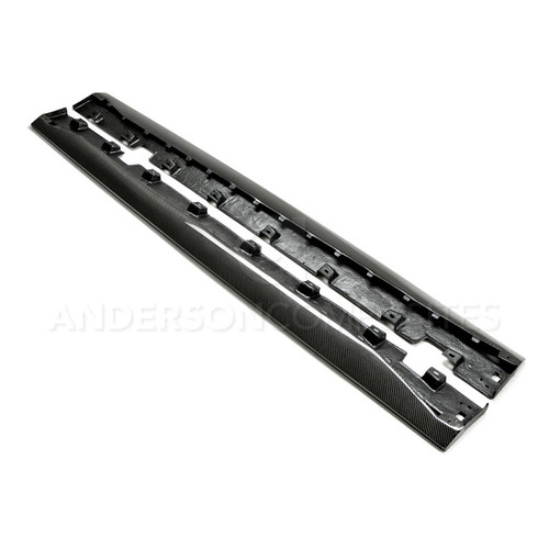 15-23 Ford Mustang Seitenschweller - Type-AR - Carbon