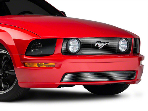 05-09 Ford Mustang GT Kühlergrill Einlage Vorne oben