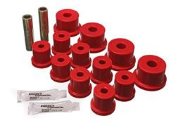 64-73 Ford Mustang Buchsensatz Blattfeder - Polyurethan - Rot