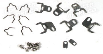59-60 Chevrolet Corvette Befestigungsclip für Türdichtung (52656793)