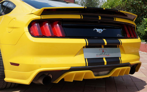 15-23 Ford Mustang (Coupe) Spoiler - Abbes - Heckspoiler - Ducktail - Mit TÜV Hinten oben