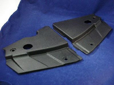 05-09 Ford Mustang Abdeckung Kühlerträger - außen für Gasdruckdämpfern - Unlackiert