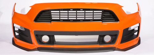 38029390-15-17-Ford-Mustang-Stossfaenger-ROUSH-Komplettset-Orange-1