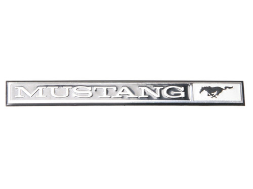 69-70 Ford Mustang Emblem am Armaturenbrett - Running Pony - Mustang