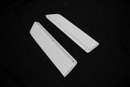 10-14 Ford Mustang Spoilerschwert - Winglets - Fiberglas - LG56 Hinten