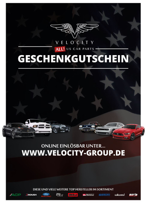 Geschenkgutschein Velocity - 30 Euro