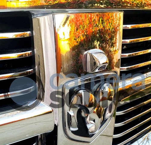 13-18 Ram 1500 Parkhilfe Kamera - Chrom - Vorne - für Zubehör Displays