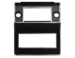 69-70 Ford Mustang Rahmen Radio - Schwarz / Chrom
