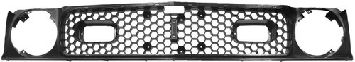 71-72 Ford Mustang Mach 1 Kühlergrill - Schwarz