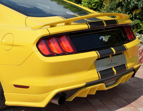 15-23 Ford Mustang (Coupe) Spoiler - Abbes - Heckspoiler - Mit TÜV Hinten oben