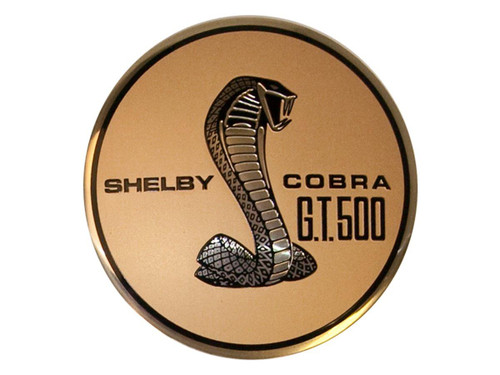 1967 Ford Mustang Emblem - Shelby Cobra GT 500 - Rund