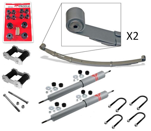 64-66 Ford Mustang Fahrwerksset Hinten