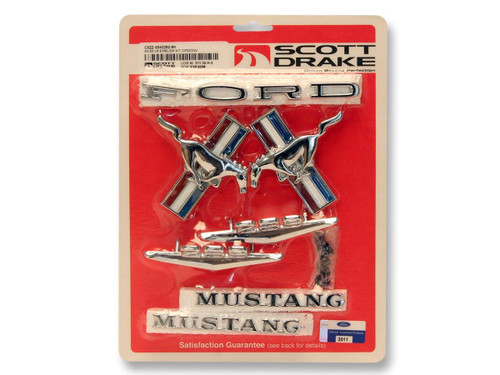 65-66 Ford Mustang (Convertible/Hardtop - 260, 289) Emblem Set - 289