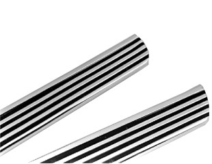64-66 Ford Mustang Zierleiste Seitenschweller - Aluminium - Poliert - Links und Rechts