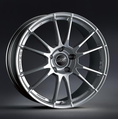 05-23 Ford Mustang Felgensatz - OZ - ULTRALEGGERA HLT - Race Silber - 8,5 & 10x20 - Vorne und hinten Vorne und hinten