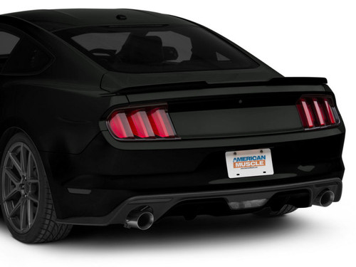 15-23 Ford Mustang Heckblende - Ohne Logo, Schwarz lackiert Hinten