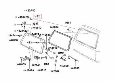 05-09 Ford Mustang Schraubenset