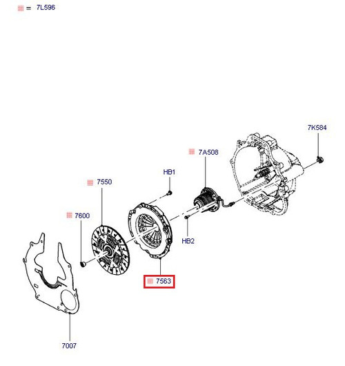 Transmission Clutch Pressure Plate